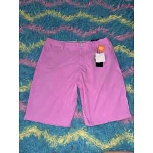 NWT Puma Golf Men's Dealer Shorts 33/10 Pink Mist Performance Stretch 50+ UPF